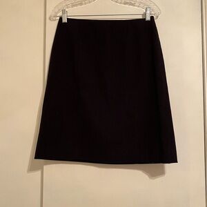 Apostrophe Vtg. Women’s (6) Petite Classic Black Lined Side Zip A-Line Skirt